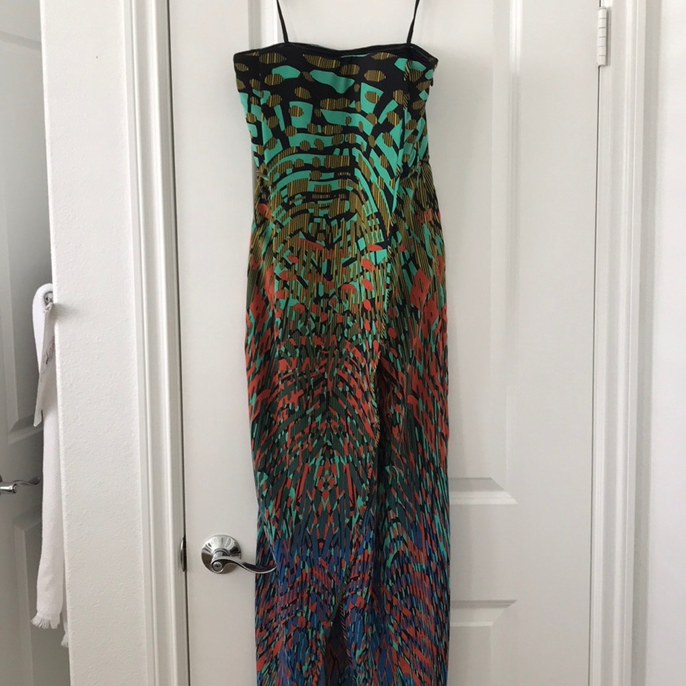 BCBG Jesse Strapless Gown